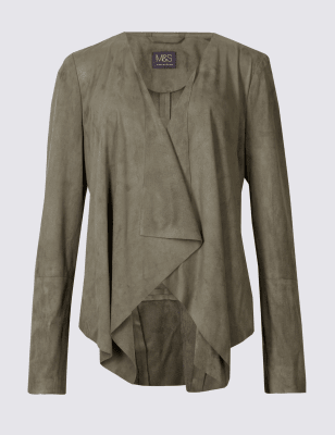 Tan waterfall jacket on sale uk