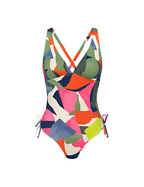 Summer Expression Colour Block Swimsuit (B – D) Image 2 of 5