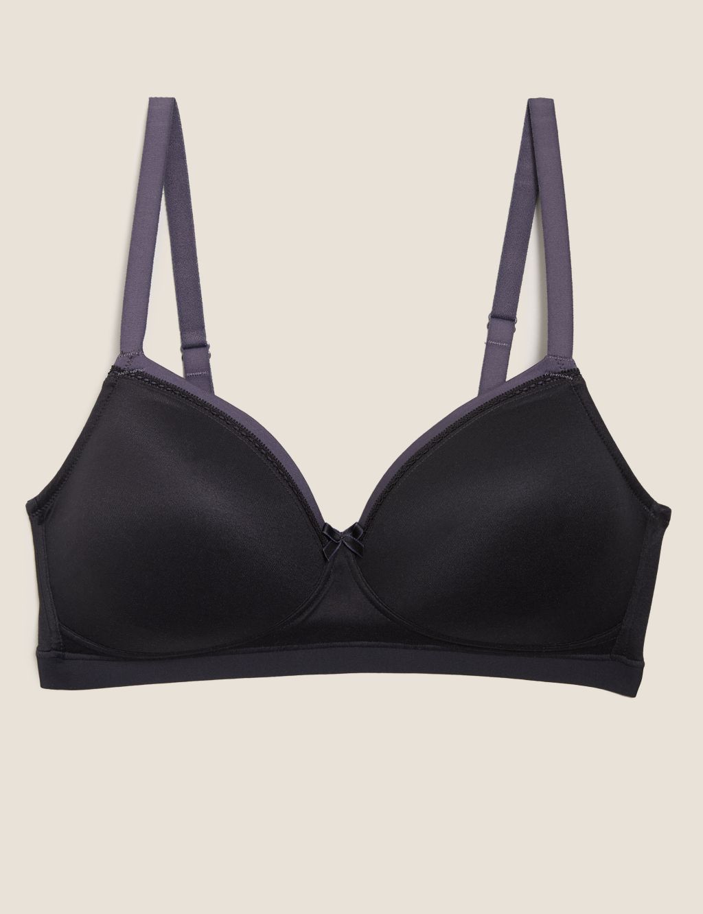 Marks & Spencer Womens Sumptuously Soft Under Wired Padded Plunge T-Shirt  Bra