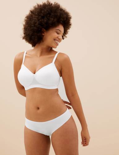 Sumptuously Soft™ Non Wired  T-Shirt Bra AA-E 1 of 6