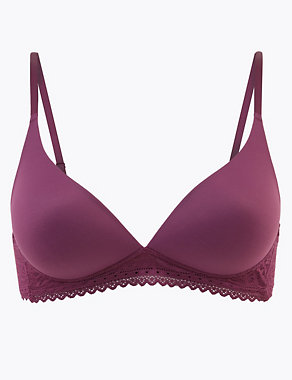 Sumptuously Soft™ Non-Wired Plunge T-Shirt Bra A-E Image 2 of 4