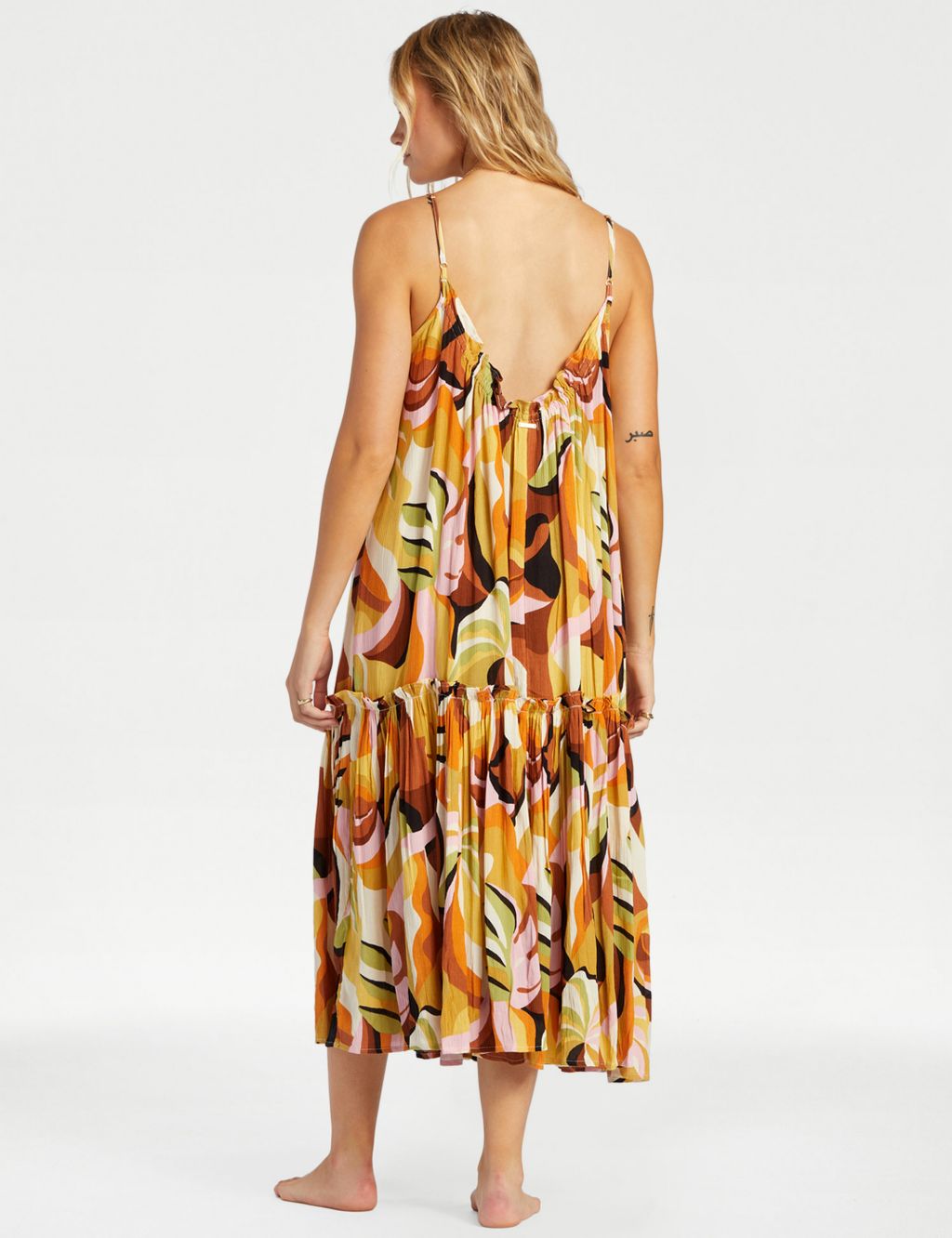 Sun Follower Printed V-Neck Maxi Beach Dress 2 of 6