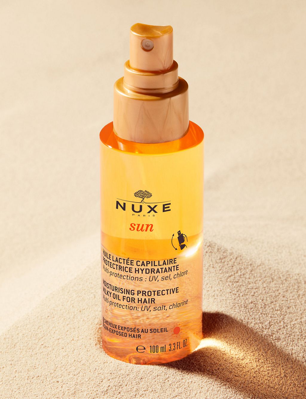 Sun Moisturising Protective Milky Oil for Hair 100ml 1 of 9