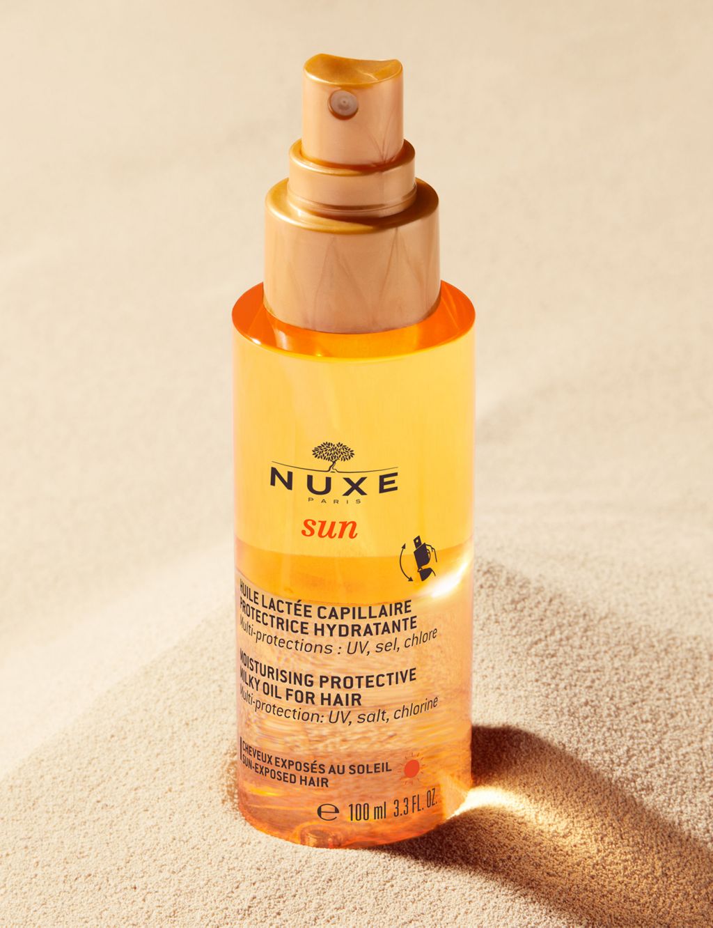 Sun Moisturising Protective Milky Oil for Hair 100ml 1 of 9
