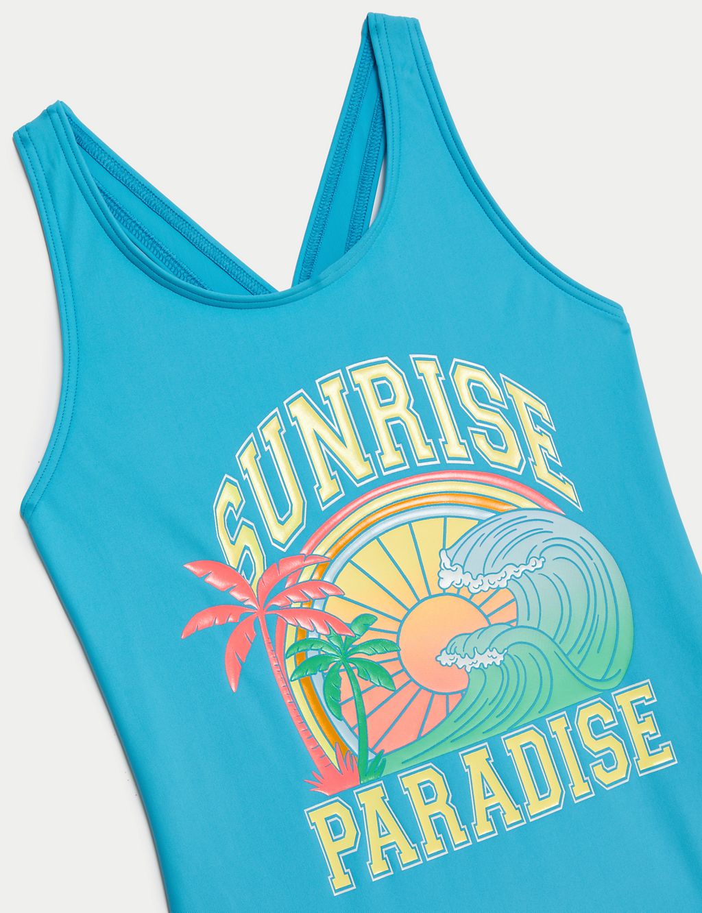 Sunrise Print Swimsuit (6-16 Yrs) 2 of 3
