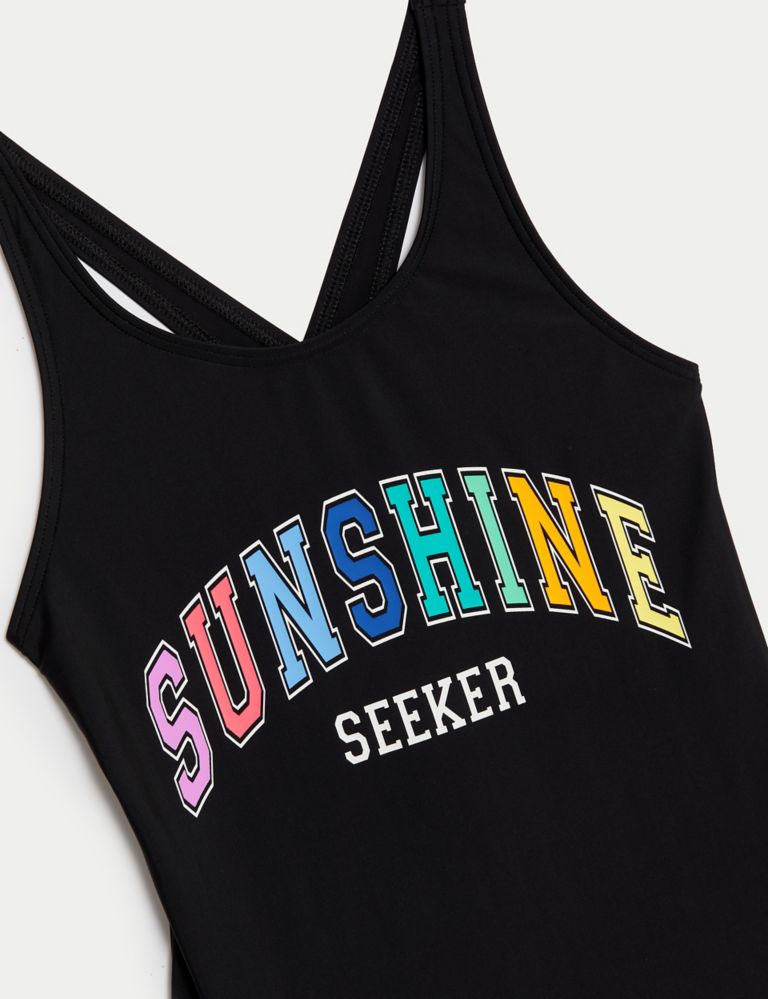 Sunrise Print Swimsuit (6-16 Yrs) 3 of 3