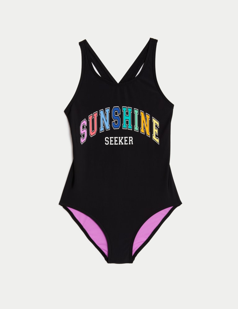 Sunrise Print Swimsuit (6-16 Yrs) 1 of 3