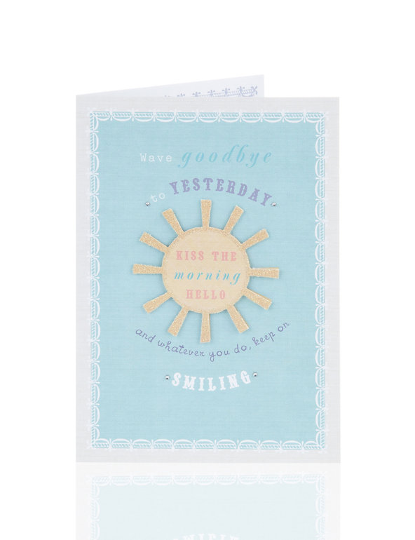 Sunshine Encouragement Card Image 1 of 1