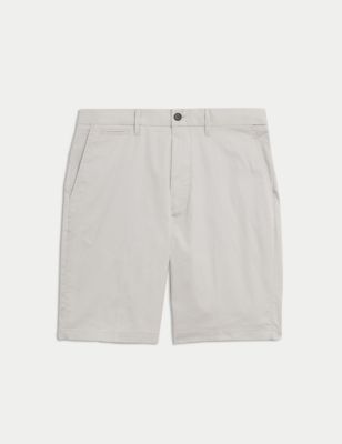 Super Lightweight Stretch Chino Shorts, M&S Collection