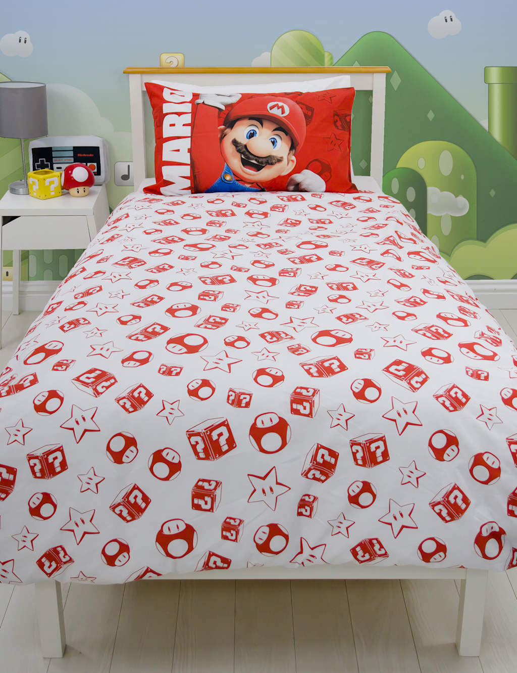 Super Mario™ Jump Single Bedding Set | M&S
