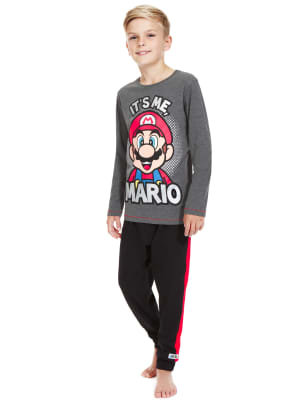 Boys super mario online pyjamas