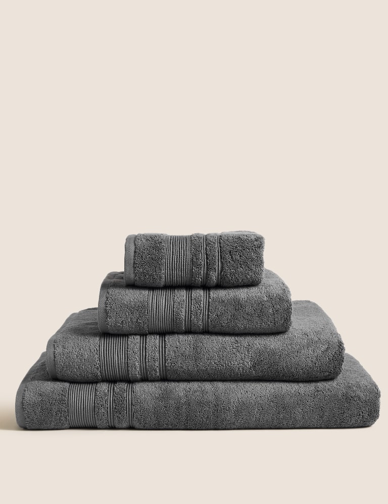 Set of 2 Pure Cotton Bee Towels, M&S Collection