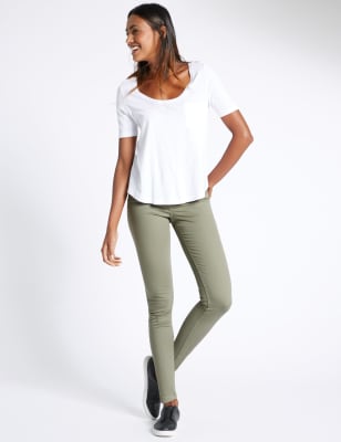 m&s collection high waist super skinny jeans