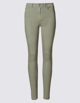 m&s collection high waist super skinny jeans