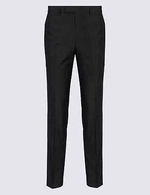 Super Slim Fit Flat Front Eveningwear Trousers Image 2 of 4