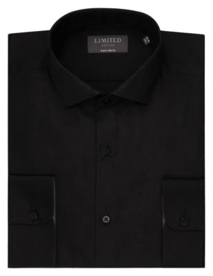 Super Slim Fit Forward Point Collar Shirt | Limited Edition | M&S