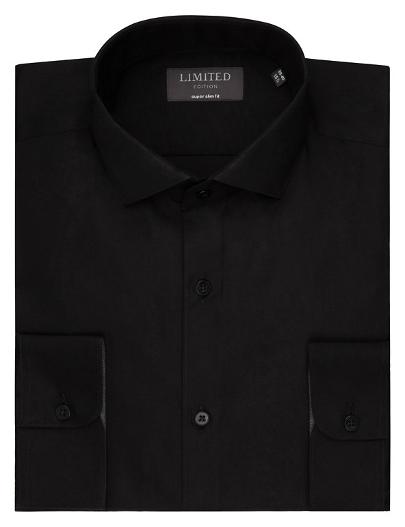 Super Slim Fit Forward Point Collar Shirt Image 1 of 1