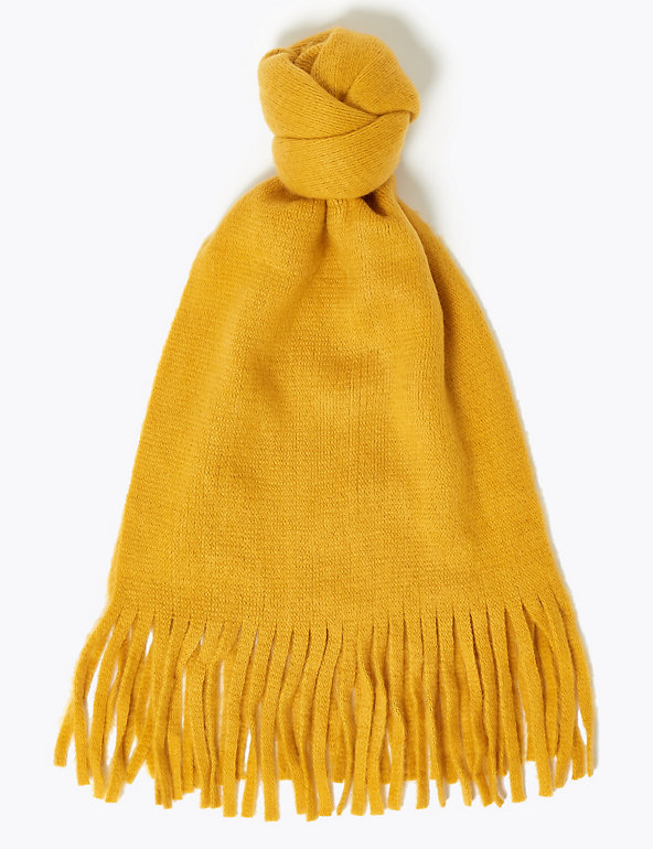 Super Soft Knitted Scarf Image 1 of 2