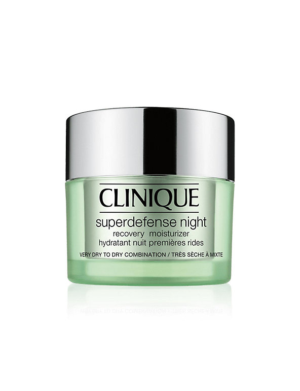 Superdefense™ Night Recovery Moisturizer - Dry Combination Image 1 of 1