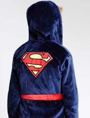 boys superhero dressing gown