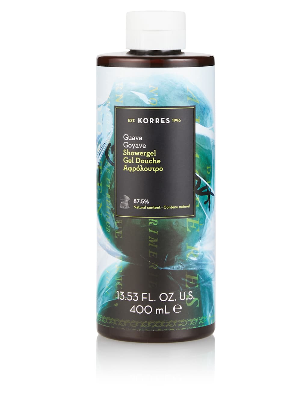 Supersize Guava Shower Gel 400ml *Save 33 per ml** Korres M&S