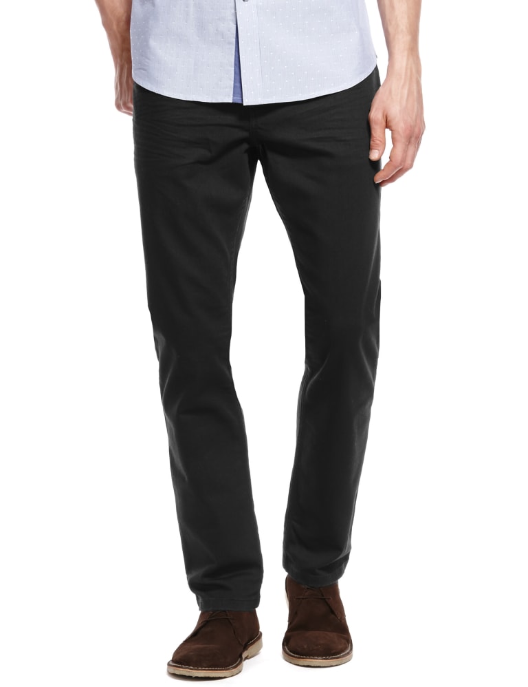 Stretch new arrivals coated jeans