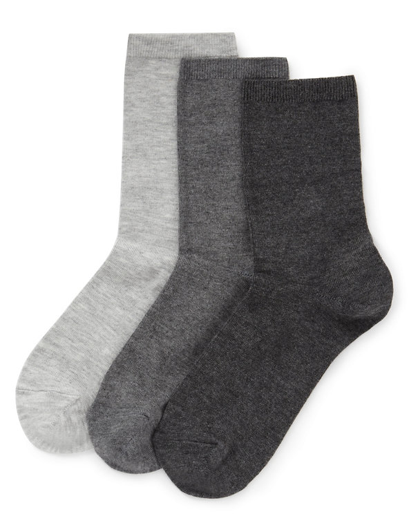 Supersoft Ankle Socks 3 Pack Image 1 of 1