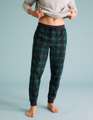 cuffed pajama bottoms