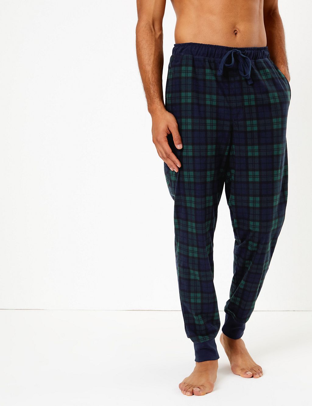 Supersoft Checked Pyjama Bottoms 4 of 4