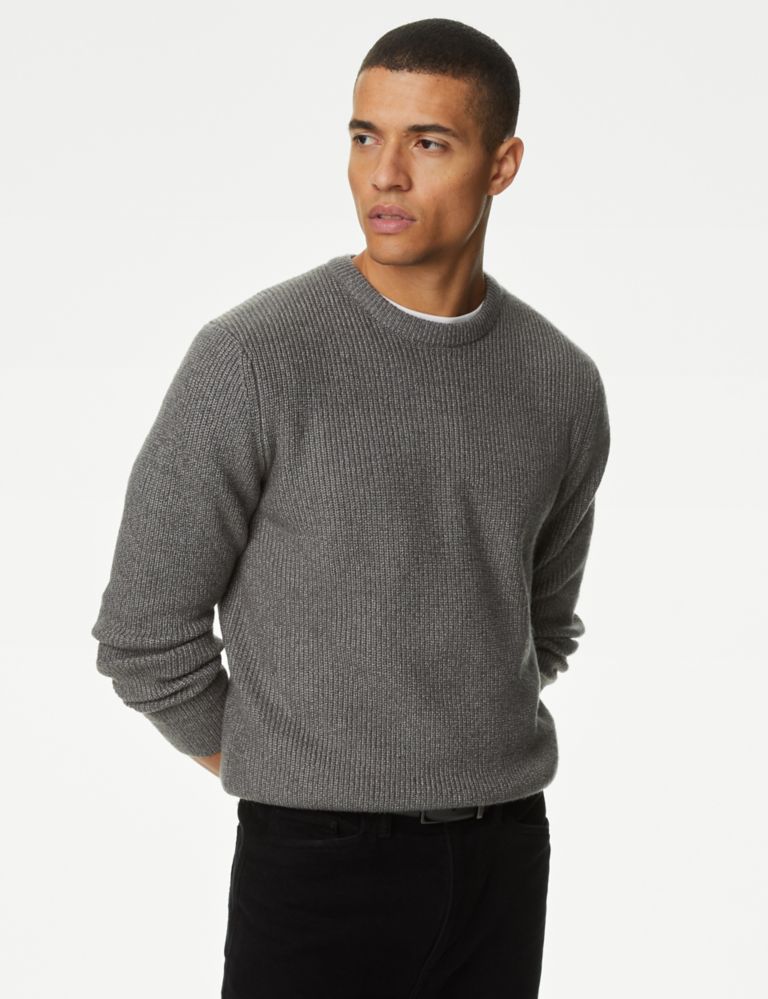 Supersoft Chunky Crew Neck Jumper 4 of 5
