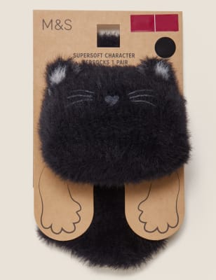 Supersoft Cosy Character Ankle Socks M S Collection M S