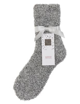 Supersoft Cosy Marl Bed Socks M&S Collection M&S