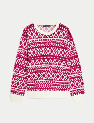 M&s sales fairisle jumper