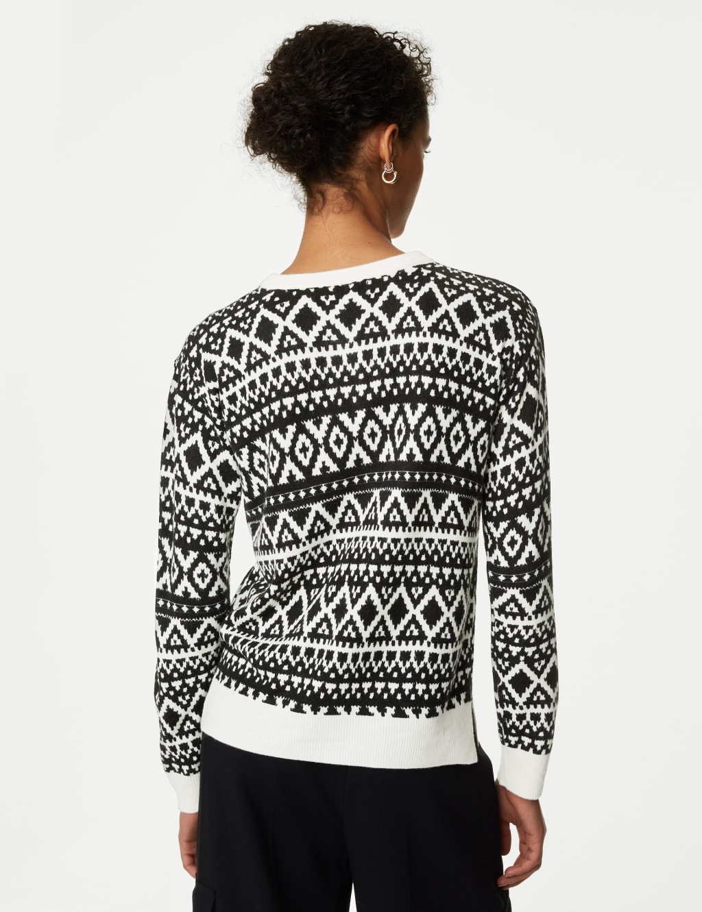 Fair isle jumper mens marks and spencer online