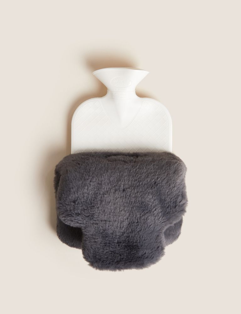 Supersoft Faux Fur Hot Water Bottle 2 of 4