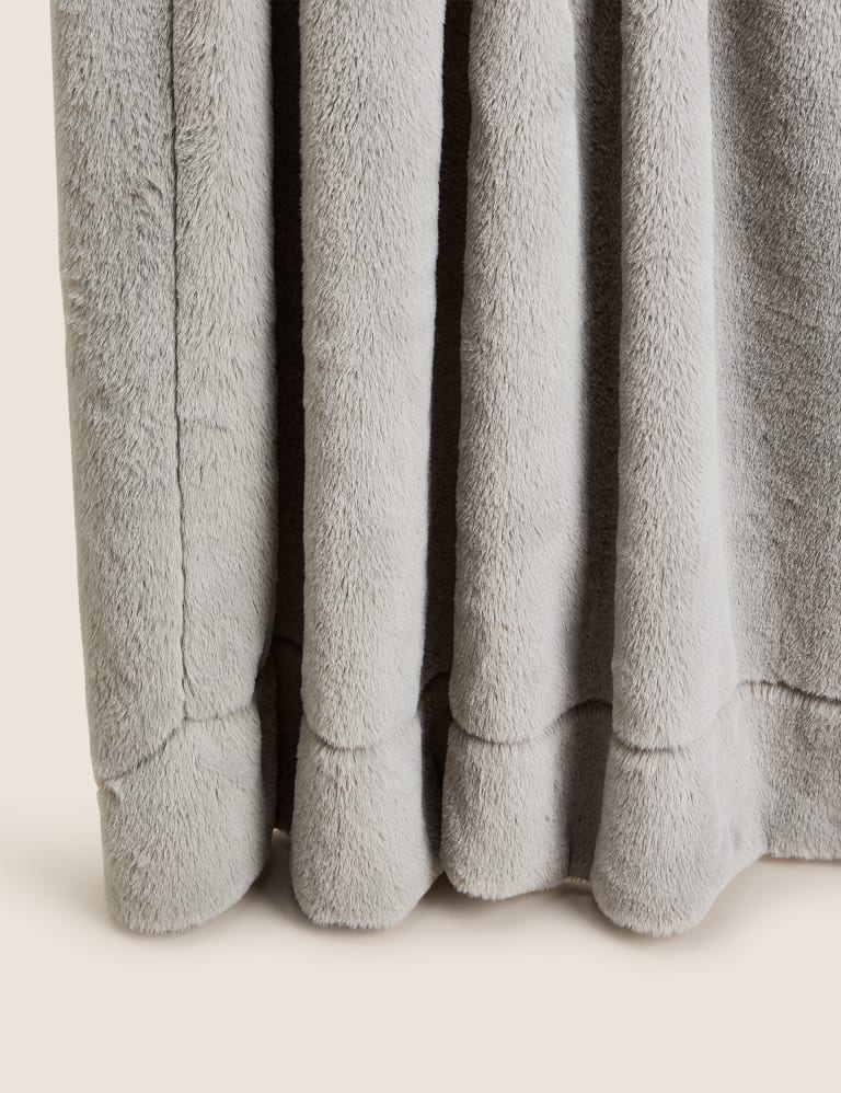 M&s grey throw shop