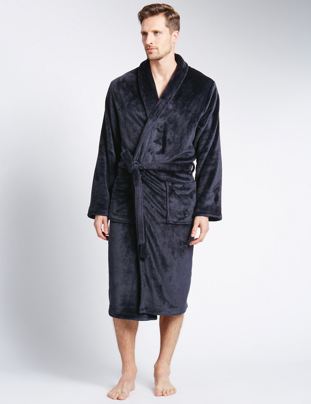 Supersoft Fleece Dressing Gown 3 of 3