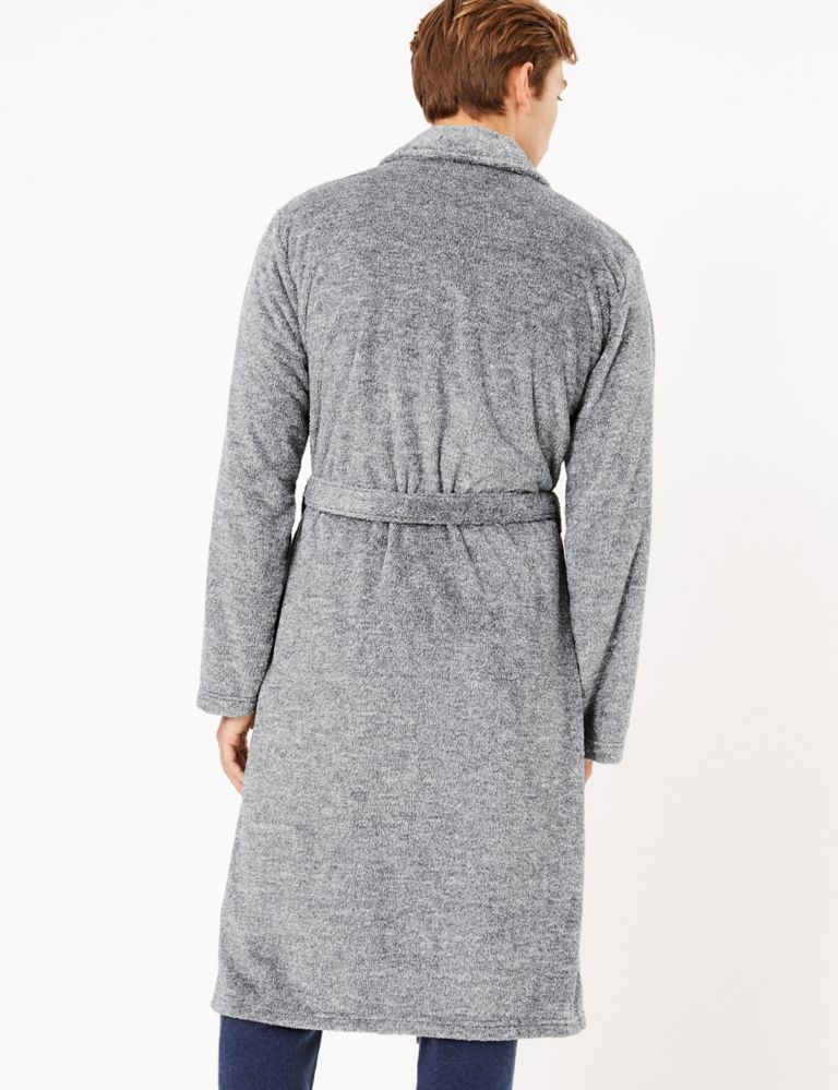 Supersoft Fleece Marl Gown 4 of 4
