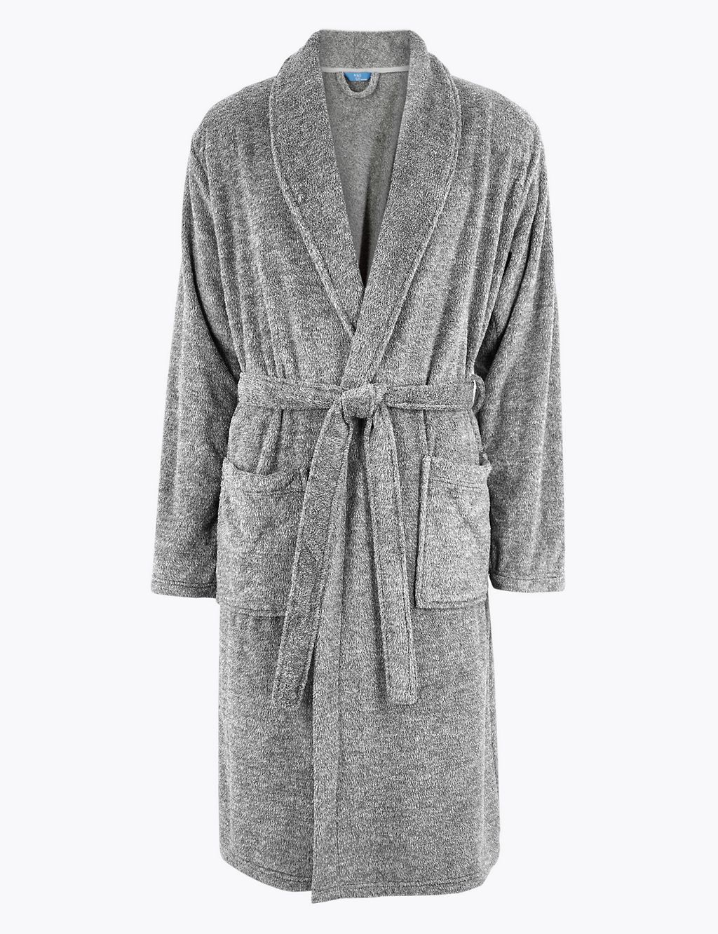 Supersoft Fleece Marl Gown 1 of 4