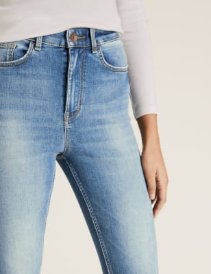 high waist super skinny jeans m&s