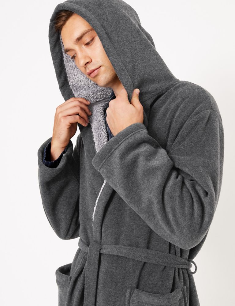 Supersoft Hooded Dressing Gown 5 of 5