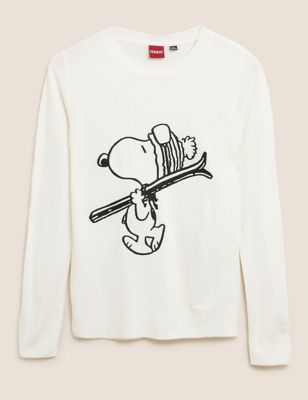 Supersoft Snoopy™ Crew Neck Jumper | M&S Collection | M&S