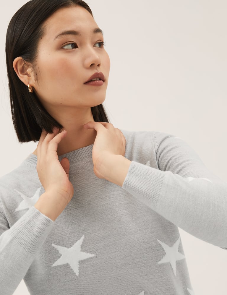 M&s on sale star jumper