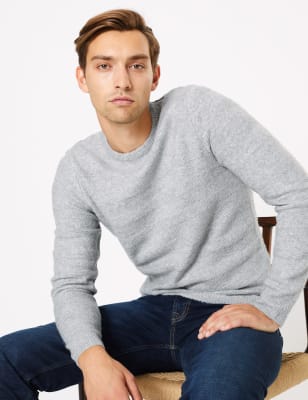 m&s striped jumper