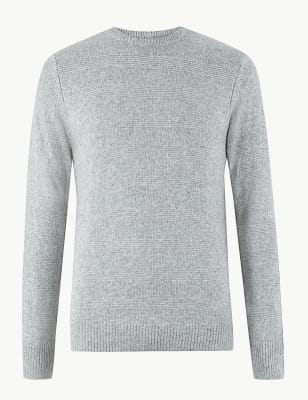 m&s striped jumper