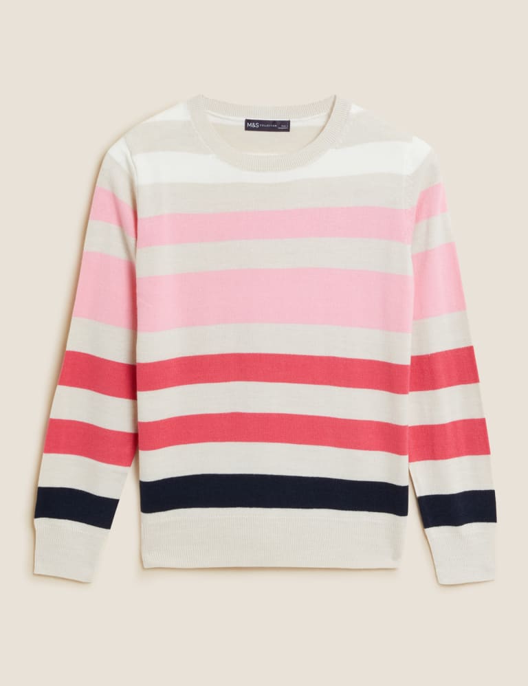 Pink jumper top m&s