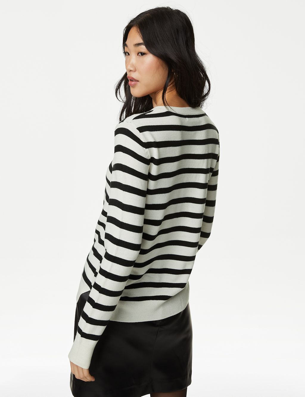 Supersoft Striped Crew Neck Jumper 5 of 6