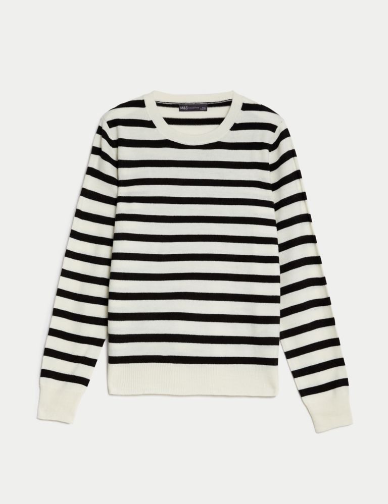 Supersoft Striped Crew Neck Jumper 2 of 6