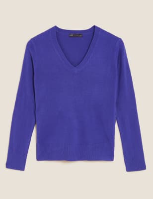 Supersoft V Neck Jumper M S Collection M S