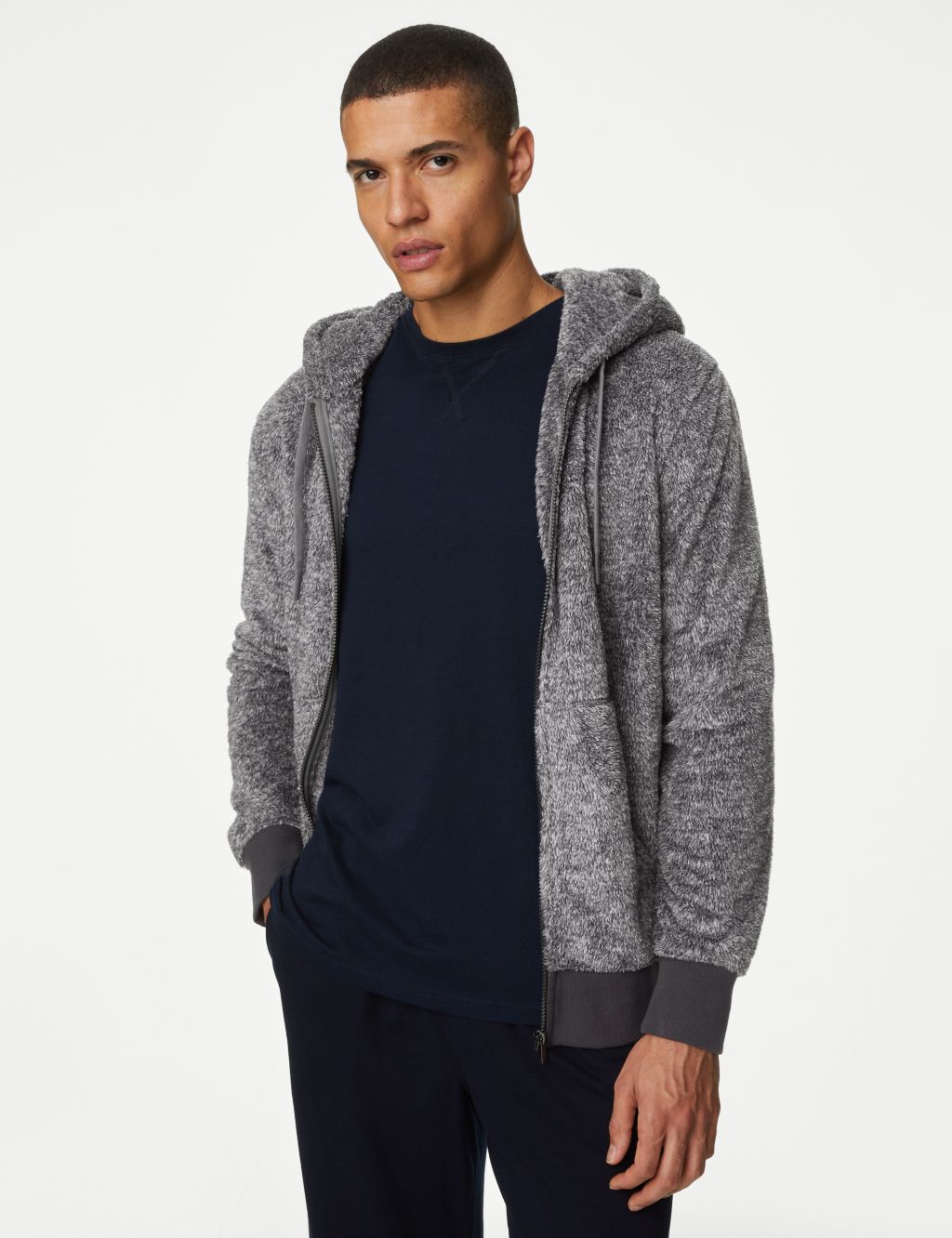 Supersoft Zip Up Hoodie | M&S Collection | M&S